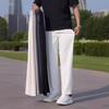 2024 Men's Trendy High Street Nine-Point Suit Pants - Large Size, Straight Fit