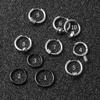Trendy Hip-Hop Punk Stainless Steel Men's Ear Clip Earrings