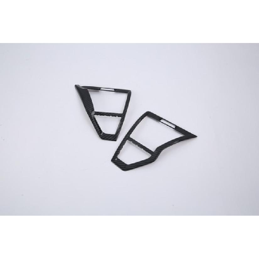 Carbon Fiber Front Side Air Vent Outlet Lid Cover Trim For 2018- BMW X3 G01