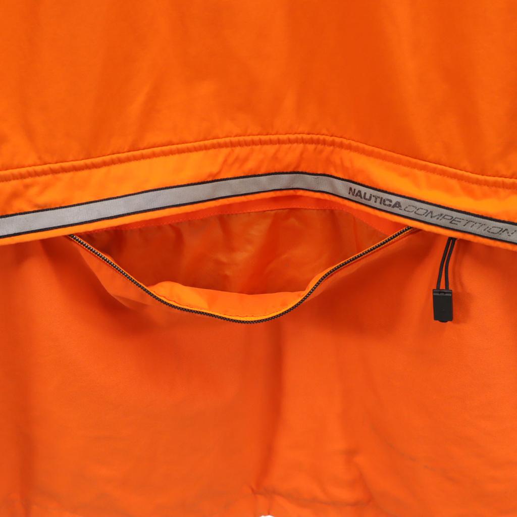 NAUTICA Jacket XL Orange Mesh lining Men's Used