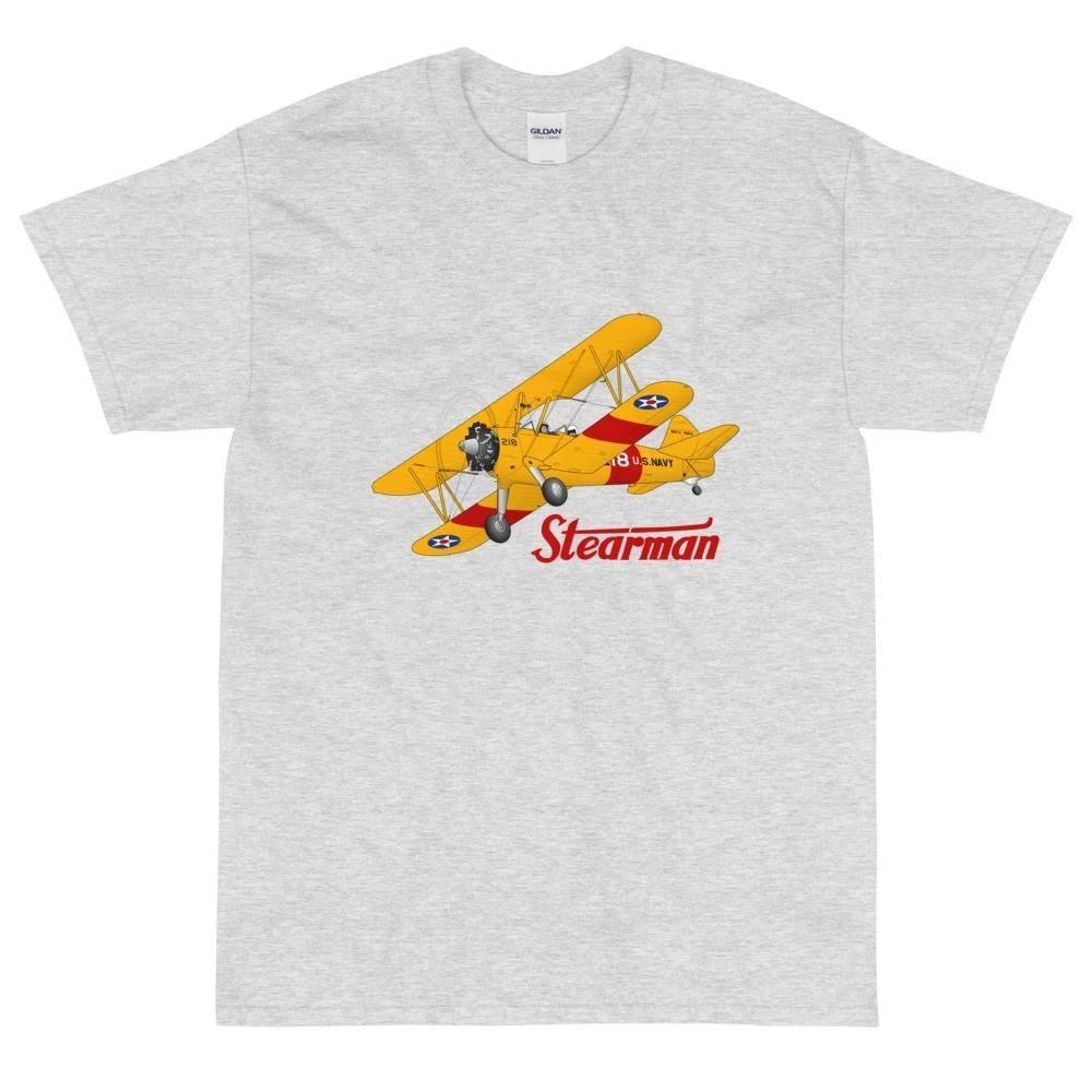 

Футболка с самолетом Stearman от Flyboy Toys - Персонализированная с вашим номером N# S