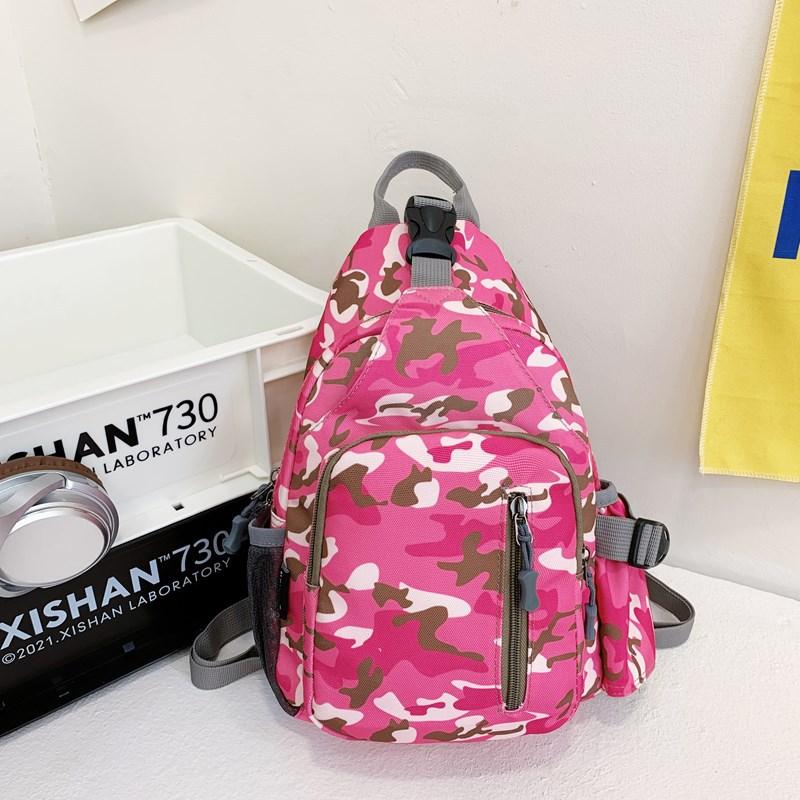 Новая сумка на грудь одноплечевая на грудь модная сумка-мессенджер женская большая вместимость досуг спорт рюкзак путешествия розовый