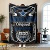 Dallas Cowboys  Soft and Comfortable Flannel Suitable for Sofas Living Rooms Outdoor Camping Travel and Also Makes a Great Anniversary Gif