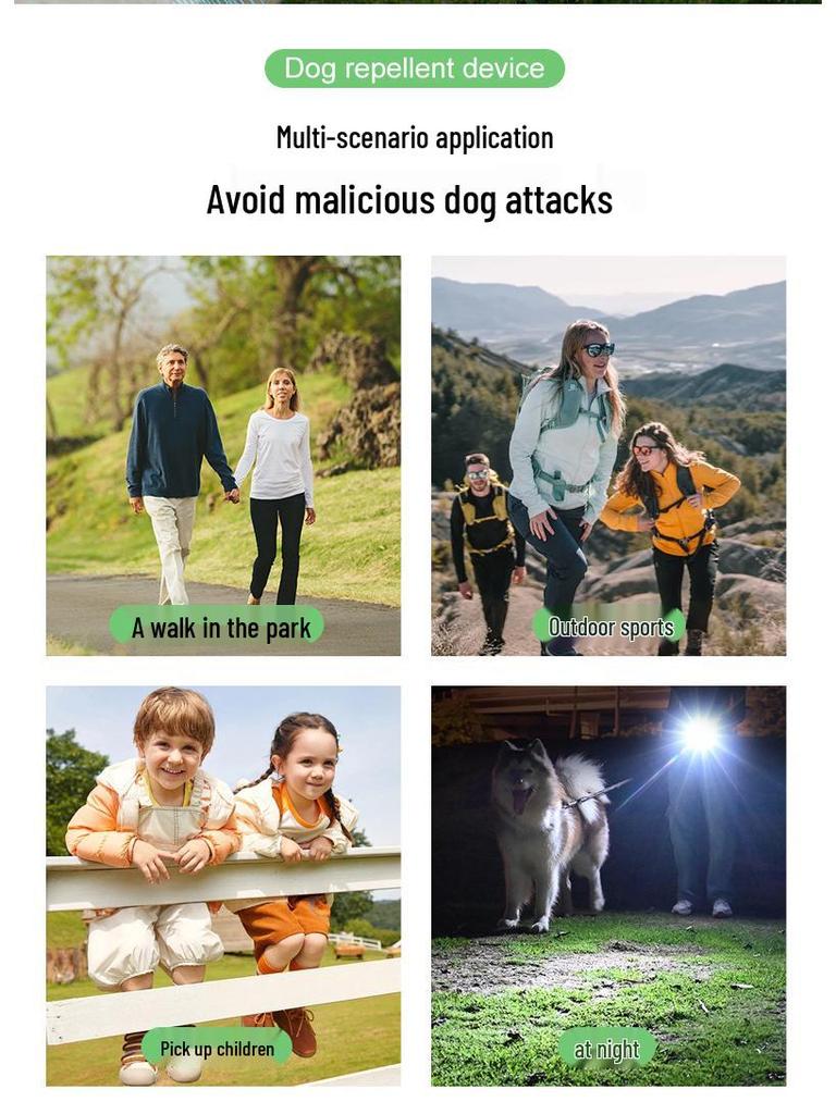 Ultrasonic Dual-Head Dog Trainer & Bark Stopper