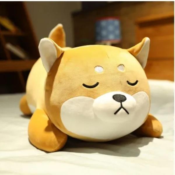 Cute Husky Shiba Inu Corgi Dog Plush Toy Stuffed Soft Animal Dog Pillow Christmas Gift Peluche Kawaii Present