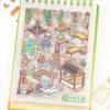 DIY Decorative Sticker Chinoiserie Theme Landscape Sticker Book Scene Sticker Journal Supplies Gift for Kid Child