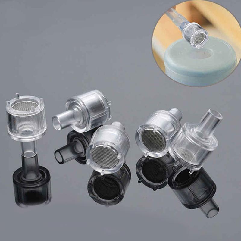2Pcs Garden Inlet Pipe Filter Head Water Purifier Joint With Strainer Net Watering Irrigation Filter