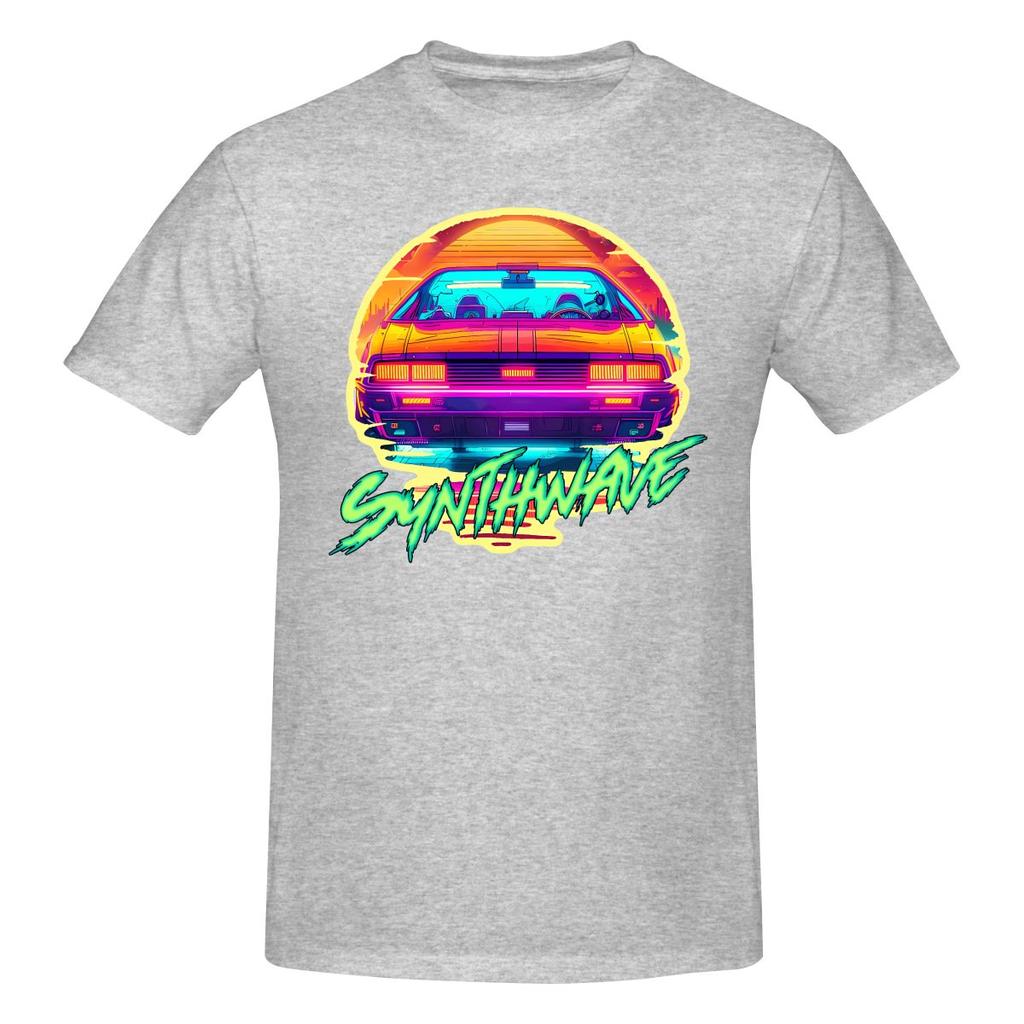 Funny Synthwave Logo Unisexs Printed Tshirt Unisex T Shirtbasketball