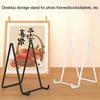 1-3PC Iron Art Magazine Display Stand Home Photo Frame Display Rack Plate Bowl Picture Frame Photo Book Pedestal Holders Storage