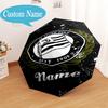 Custom Name Sturm Graz Crest Emblem Umbrella Folding Umbrella, Automatic Umbrella - 8-Frame for Travel, Casual Lightweight Personalized Gifts