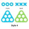 Triangle Shape Inflatable Ring Toss Toy PVC Material Inflatable Pool Toys Fun Water Games  Outdoor