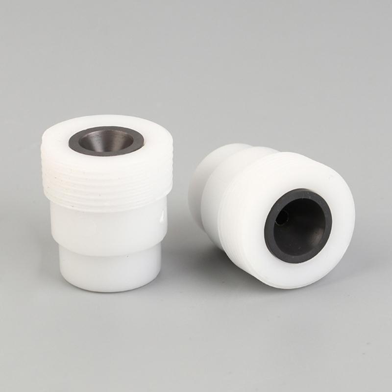 Boron Carbide High Wear Resistance Sandblasting Nozzle Includes Rubber Sleeve For Enhancing Sealing Improve Efficiency