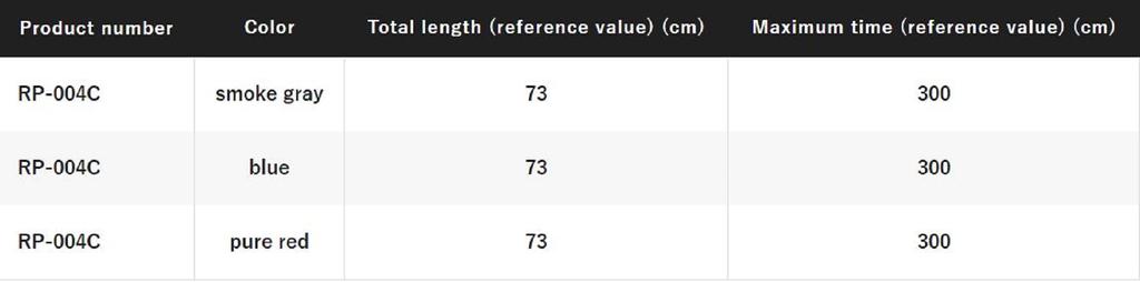 SHIMANO RP-004C Cordón de seguridad de alambre con mosquetón, 50 kg, prueba roja, 745392