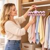 Foldable Wall Hook Rack Double-Row Hooks Rotating Hanger Organizer New Hanger Rack  Lingerie