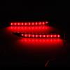 2pcs Rear Bumper Reflector Light Tail Brake Light for Honda Accord 9th 14-16
