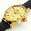 Used A015 [Antique/Extremely Good Condition] RADO Hand-wound Mechanical Gold Color Round Case Ladies Watch