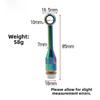 Silver, Bronze, Copper, Blue, Burnt Blue Brake Hose Adapter Motorcycle Direct Push Pump Adapter Anti-wear Material