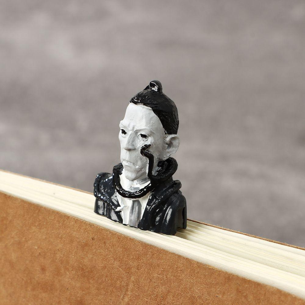 Office Supplies Resin Hand Carved Horror Bookmarks Half-Length Figure Figure Sculpture Horror Novels