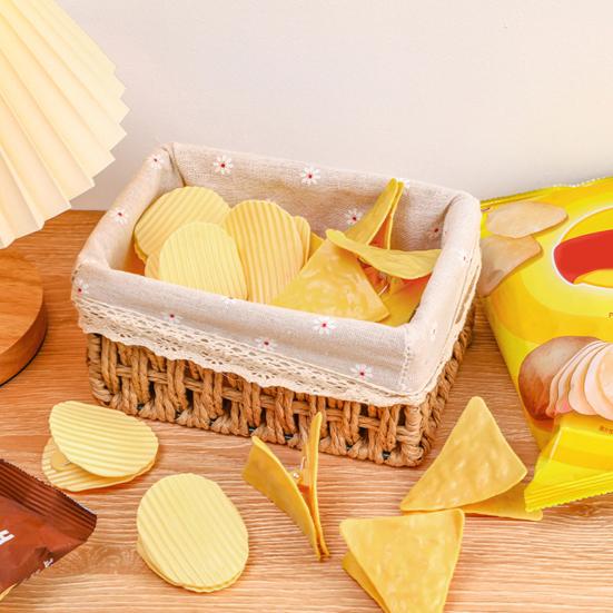 2 Stück Kartoffelchip-Verschlussklammern Kreative Snackbeutel-Clips Lustige Lebensmittelaufbewahrungs-Clips für Küche Büro Studenten Party