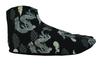 Musashino Uniform Samurai Tabi Black Dragon Socks, Unisex, Pattern, 091-kokuryuu (Size 28.0)
