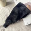 Wide Edge Fluffy Plush Headband Ear Warm Winter Elastic Headband  Winter Hair Accessories