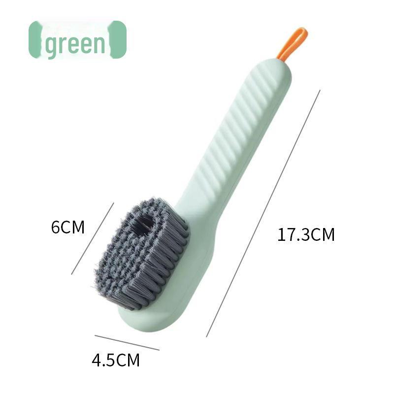 Multifunctional Press Liquid Shoe Brush for Cleaning Shoes and Clothes