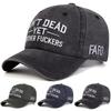 Women Aint Dead Yet Embroidery Wash Baseball Caps Spring Autumn Outdoor Use Adjustable Casual Hats Sunscreen Hat Sportss Cap For Men And