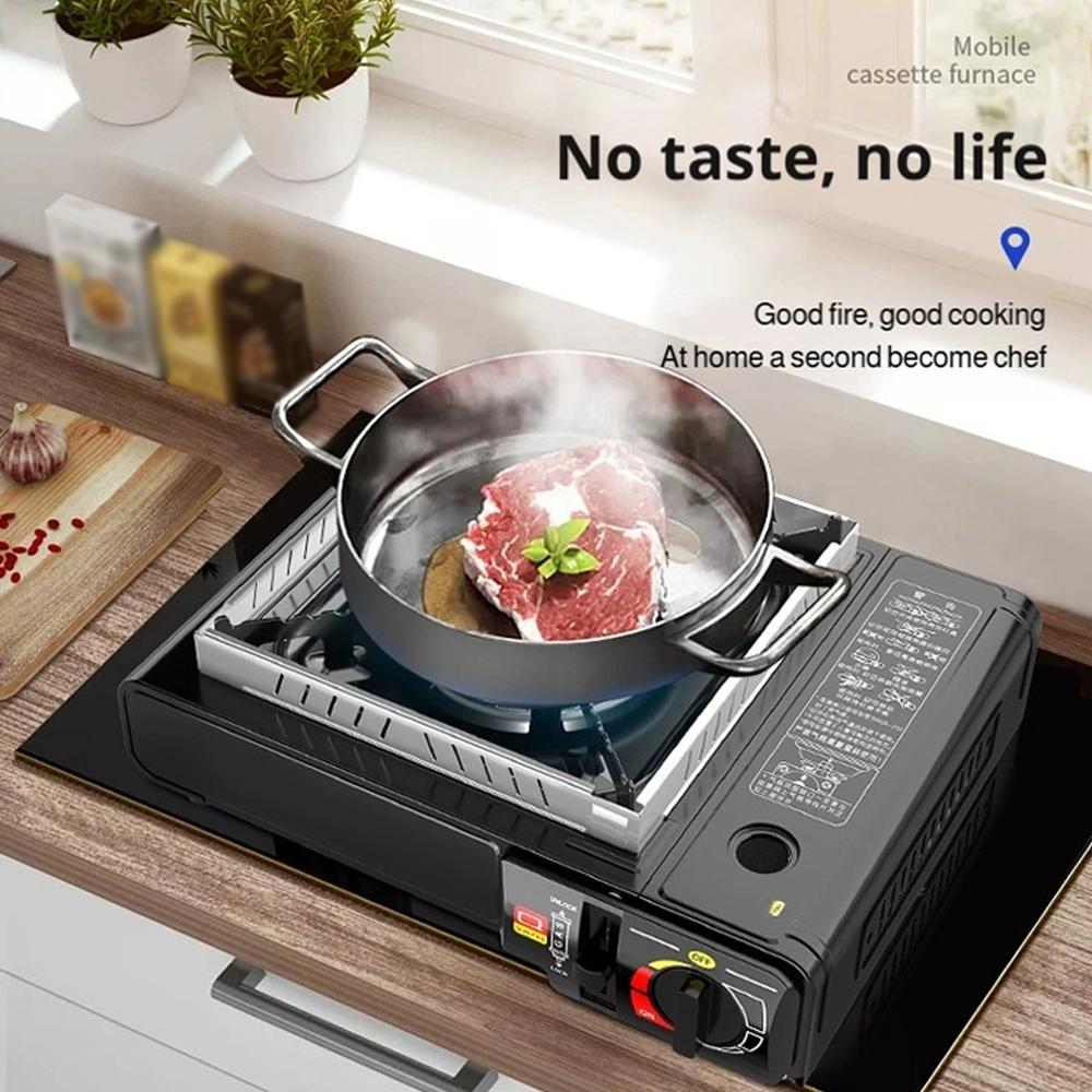 Outdoor Windproof Ring Gas Stove Wind Screen Stainless Steel Foldable Stove Windshield Burner Screen Cooking BBQ Camping Equipme