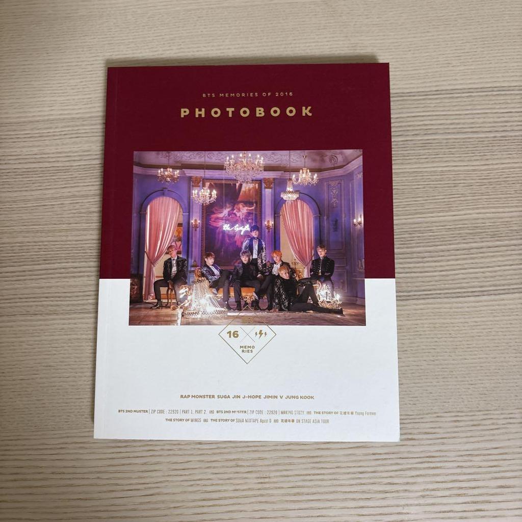 [USED] BTS MEMORIES OF 2016 Photobook
