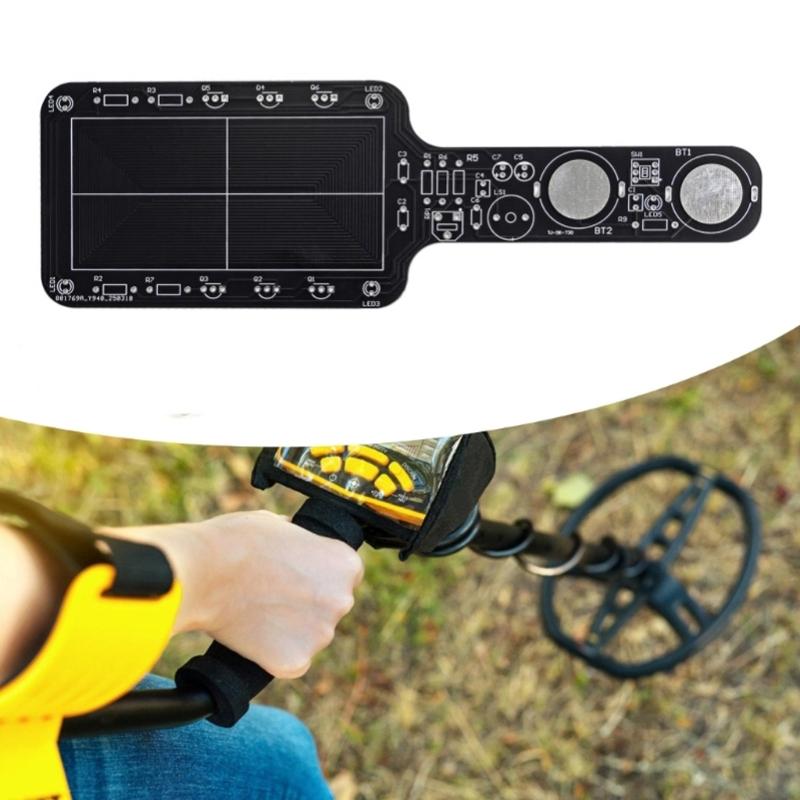 Professional Handheld Metal Detection Module With Buzzer Alarm Detector Welding Practice Part Building Accessories