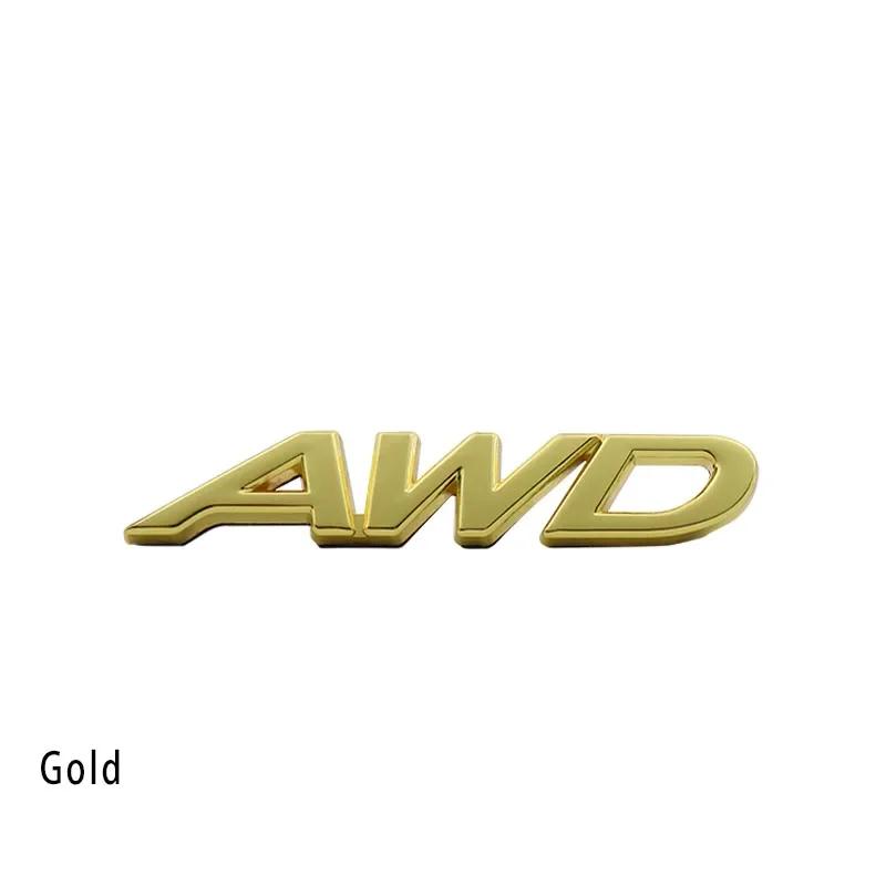 3D AWD Fender trunk Nameplate Decal Emblem Badge Sticker for CX-5 CX-7 CX-9 RX7 RX8 626 MX5