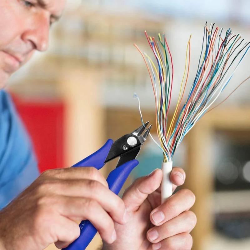 Funktionswerkzeug 170 Zange Multi Elektro Draht Kabelschneider Schneiden Seite Kneifzange Edelstahl Nipper Werkzeuge 3D-Drucker Teile