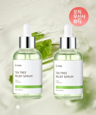 IUNIK Serum łagodzące drzewo herbaciane 50 ml (2 kawałki)