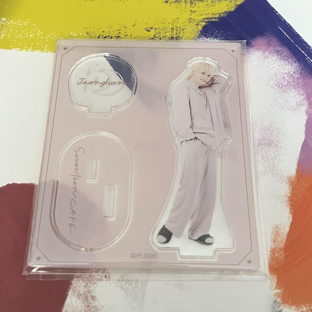 

[Б/У] Акриловый стенд Jeonghan Seventeen Cafe SEVENTEEN Seventeen