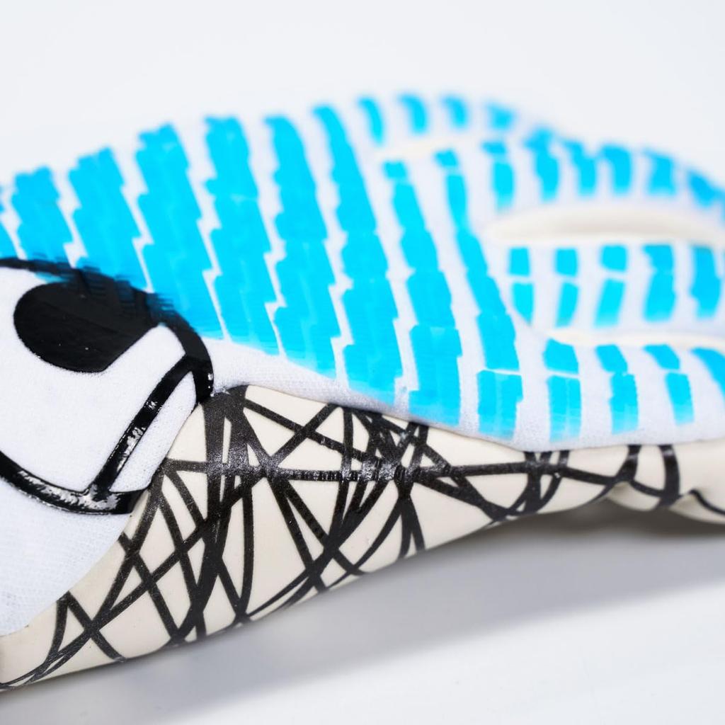 Uhlsport Cybertech Ultra Grip Półnegatywne Rękawice Piłkarskie Bramkarskie 01 (1011373 10)