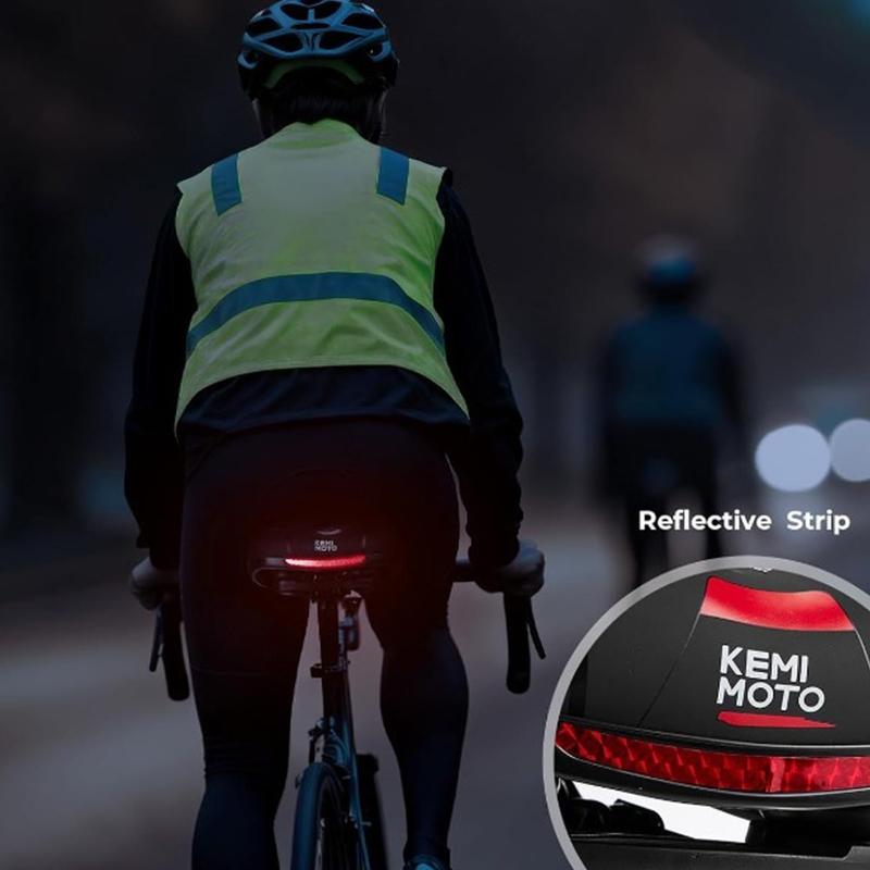 Bicycle Saddle Hollow Breathable Bike Seat MTB Road Bike Saddle Shock Absorbing Comfortable Big Butt Bike Seat Safety Warning