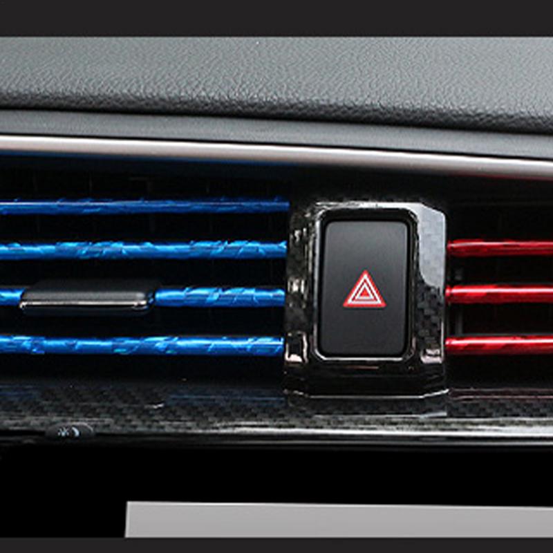 Car Air Conditioning Outlet Decorative Strip Car Air Outlet Decorative Strip Dashboard Vents Car Interior Moulding Trim Strips