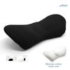 Breathable Memory Cushion Interior Accessories Bed Sleeping Pillow Car Seat Waist Pillow Lumbar Support Pillow Foam Car Cushion