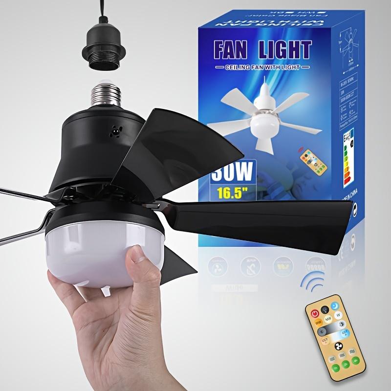 1PC Wide-Angle Fan Light – High-Efficiency Ceiling Fan with Integrated LED Lighting for Optimal Airflow and Illumination