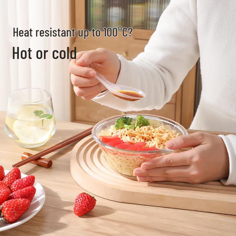 Disposable Plastic Soup Spoons