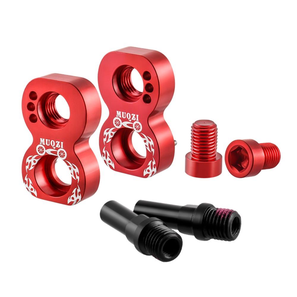 

Aluminum Zinc Zinc Alloy V Brake Converter Adapter Half Car Load V Brake Extender Road Bike чёрный/красный