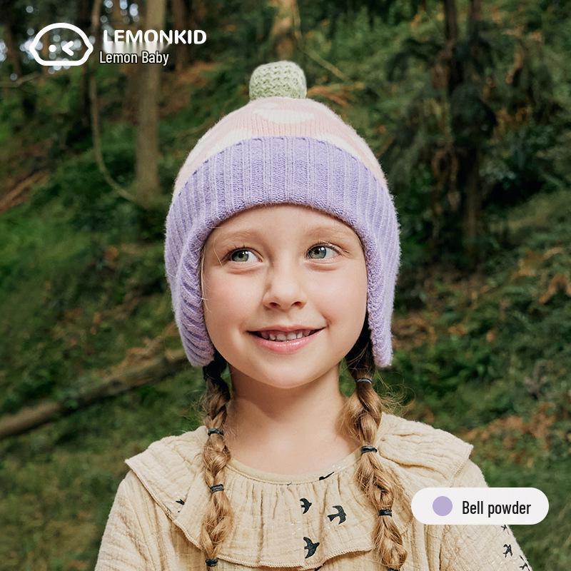 

Специальное предложение: Детские вязаные шапки с защитой ушей «Лимончик» - Теплые, непродуваемые шерстяные шапки для мальчиков и девочек, осенне-зимний стиль Small 52cm (1-6 years)