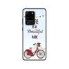 Black tpu Case For Samsung galaxy S20 /S20 PLUS/S20 ultra/S20+ /S20FE back cover BIKE CYCLING art