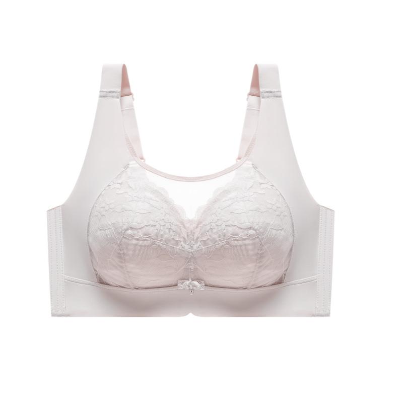 

Thin Adjustable Gathering Bra for Women To Reduce Secondary Breasts Large-sized Anti-sagging Underwear for Women Push Up Bra 46/105E розовый