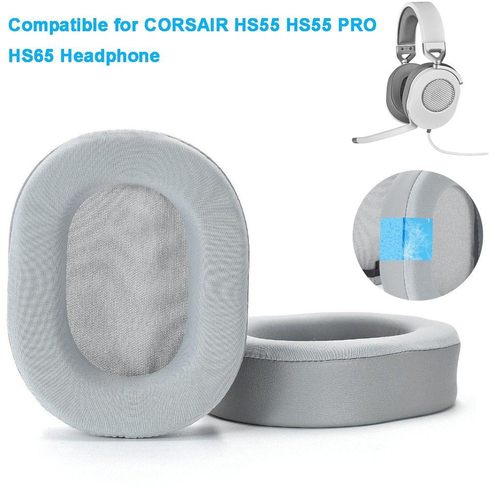 1 Pair Cooling Gel Headphone Ear Pads for CORSAIR HS55 HS55 PRO HS65 Headphones Repair
