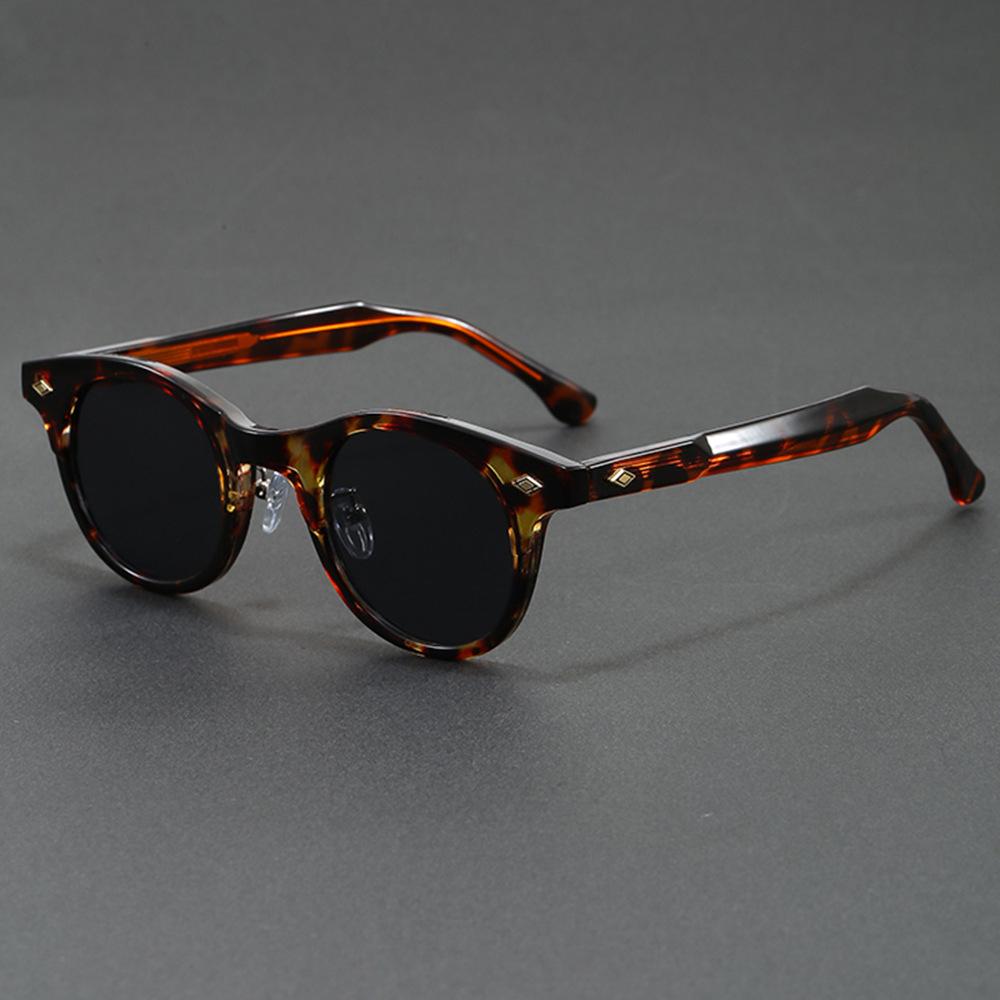 Vintage Round Sunglasses for Women Men Luxury Brand Sun Glasses Female TR90 Fashion Glasses Frame High Quality Travel Eyewear