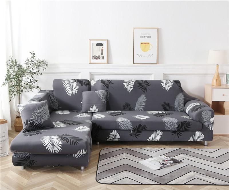 Elastic Sofa Covers for Living Room Stretch Slipcovers Sectional Couch Cover L Shape Corner Armchair Cover Furniture Protector