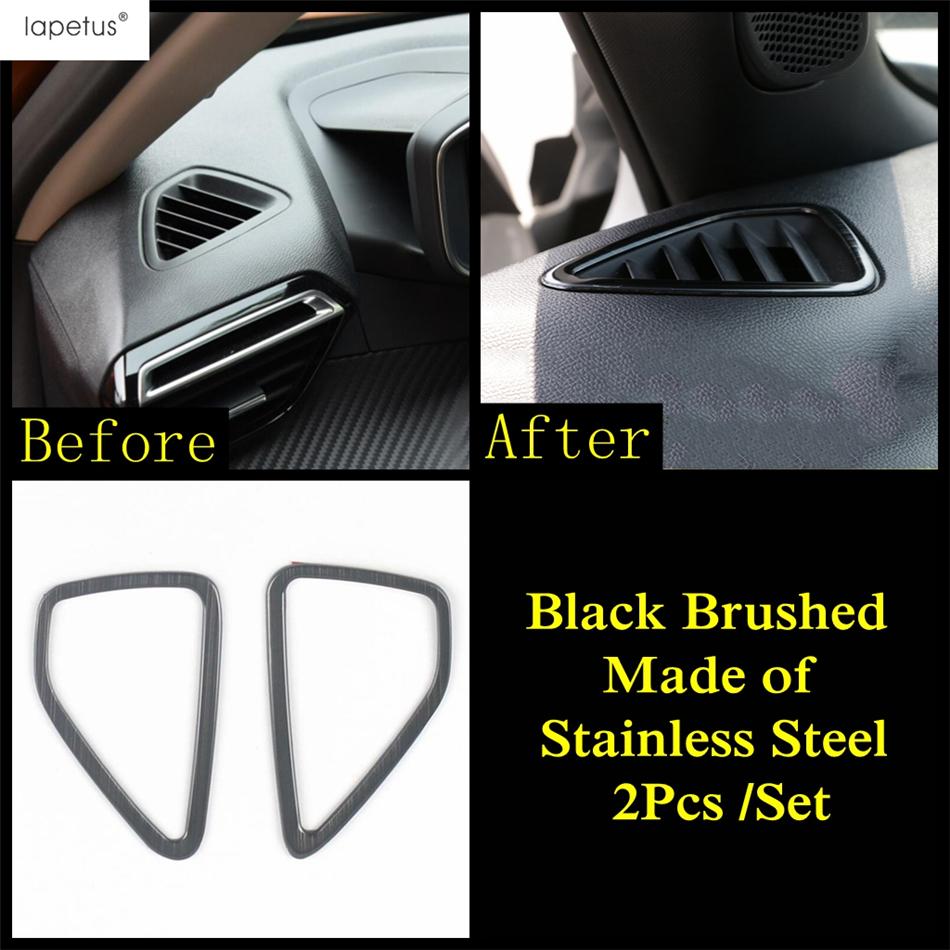 Car Shift Gear Water Cup Panel / Dashboard Air AC Outlet / Start Stop Button Cover Trim Accessories For Peugeot 2008  -