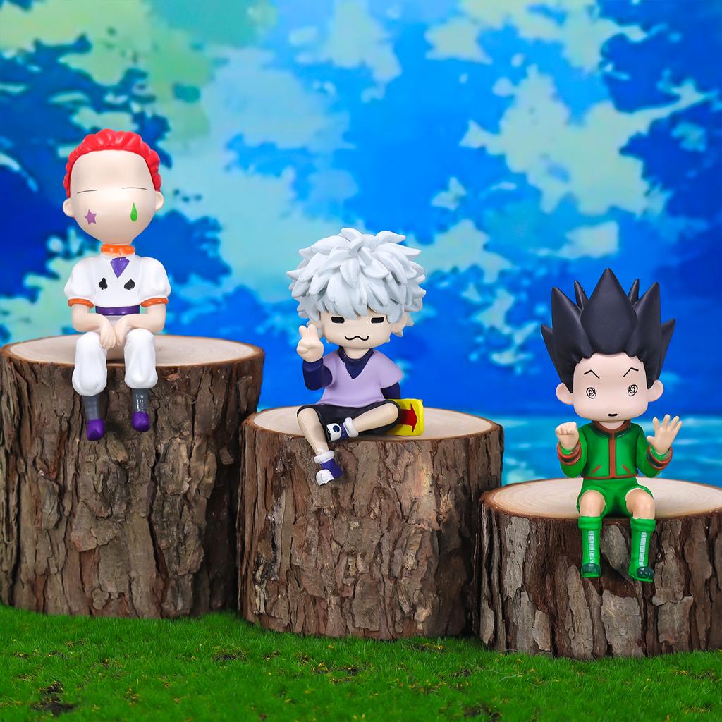 HUNTER GON Killua Hisoka action anime figure Collectibles, figurine display pieces, anime figurines Christmas gifts