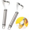 Corn Peeler for Corn on the Cob,Stainless Stee Corn Cutter,Kitchen Tools and Gadgets,Easily pPel Kernels From the Cob